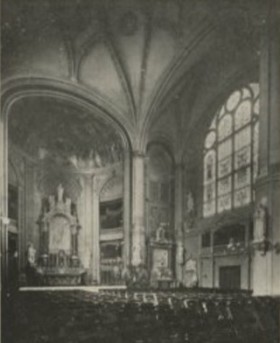 1910 - Boskantkerk Den Haag - Interieur