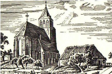 1745 - St. Martinuskerk en kostershuis