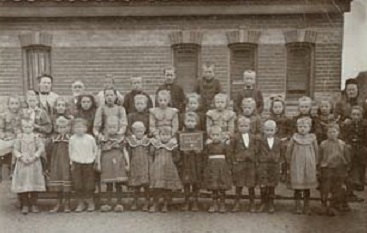 1900 - schoolklas uit Driel