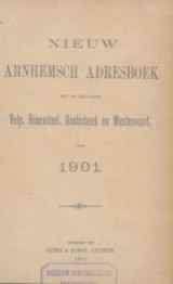 1901 - Nieuw Arnhemsch adresboek