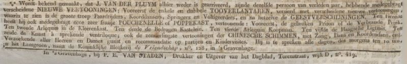 18271214-Dagblad van sGravenhage - toverlantaarn