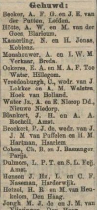 18940303-Java Bode - Huwelijk Heinrich en Maria