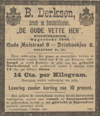 18961005-Haagsche Courant adv prijsverhoging
