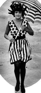 1900-Badkleding vrouw