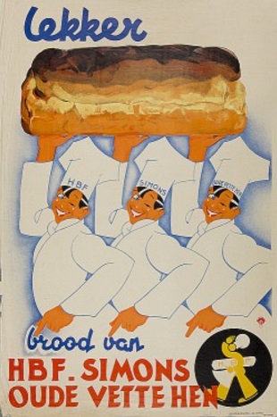 1930 - Reclame Oude Vette Hen