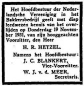 19311120 - Het Vaderland - rouwadvertentie Heinrich Robert4