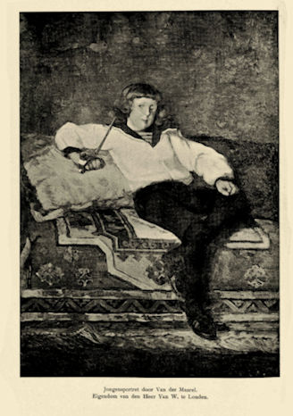 1900 ca Jongensportret uit Elsevier